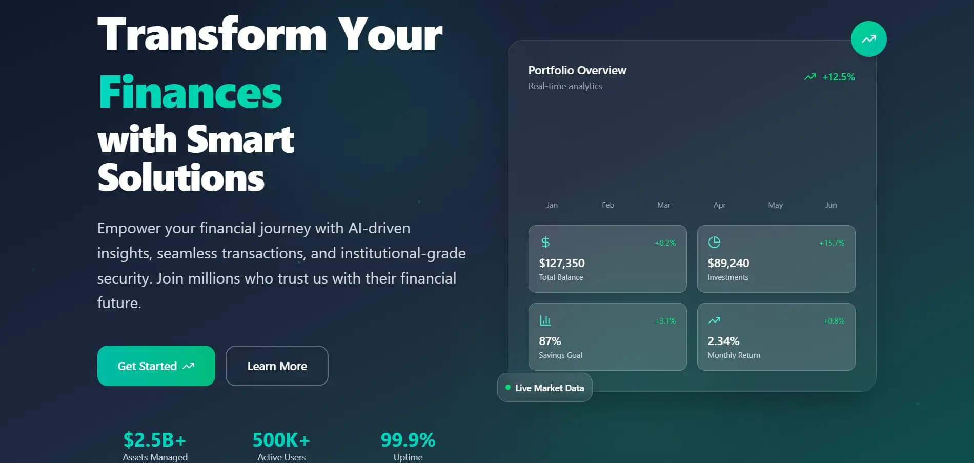 FinTech Dashboard
